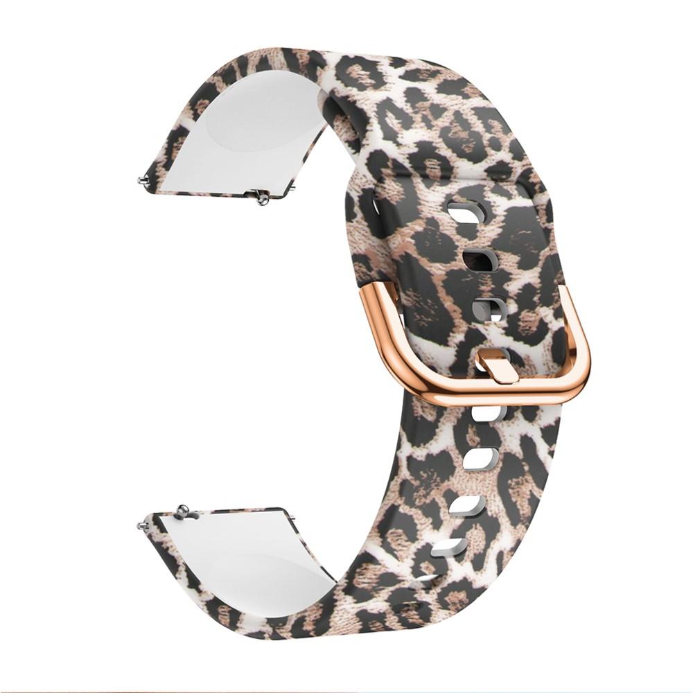 Samsung Galaxy Watch 8 40mm Armbånd i silikone, Leopard