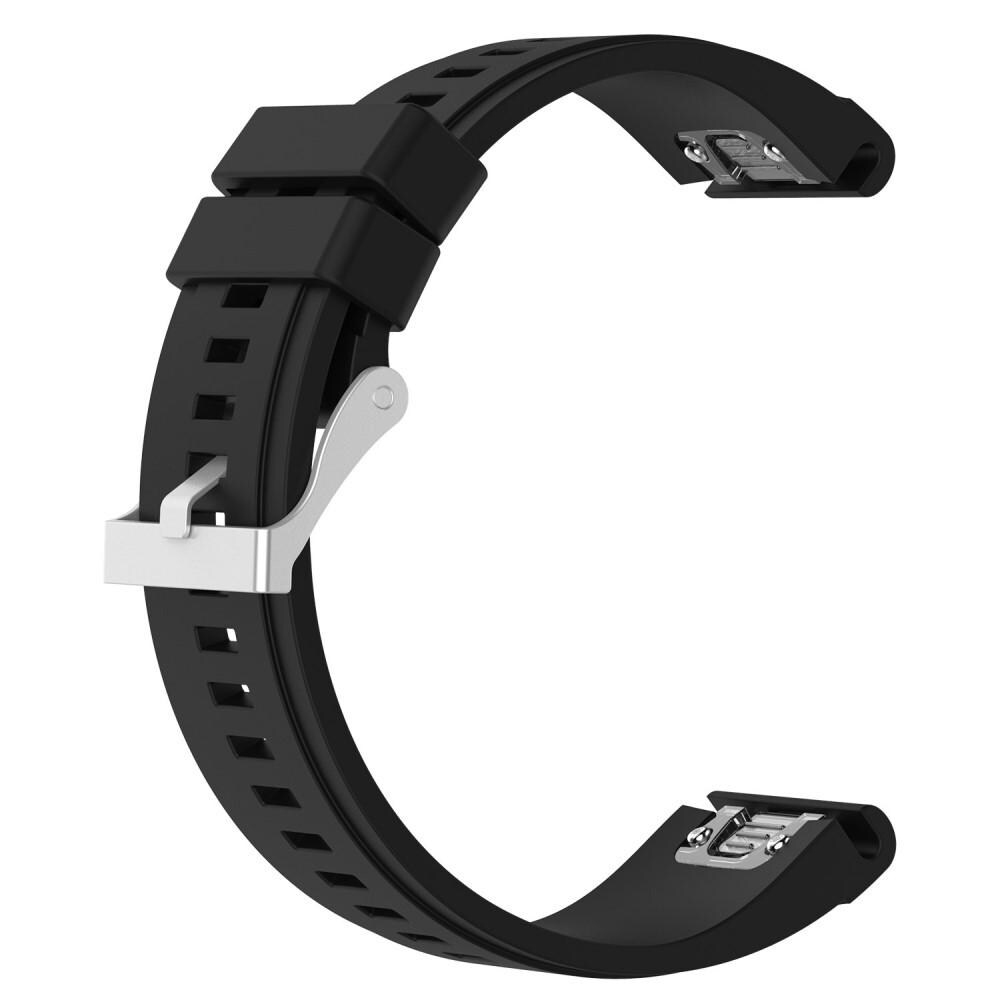 Garmin Fenix 3/Fenix 3 HR Armbånd i silikone, Sort