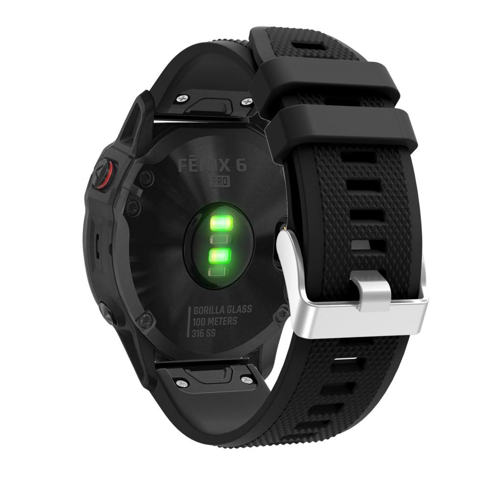 Garmin Forerunner 935 Armbånd i silikone, Sort
