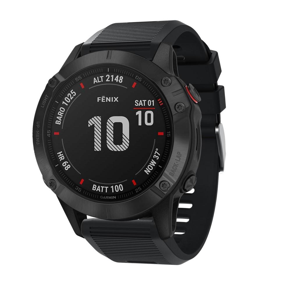 Garmin Instinct 3 50mm Armbånd i silikone, Sort