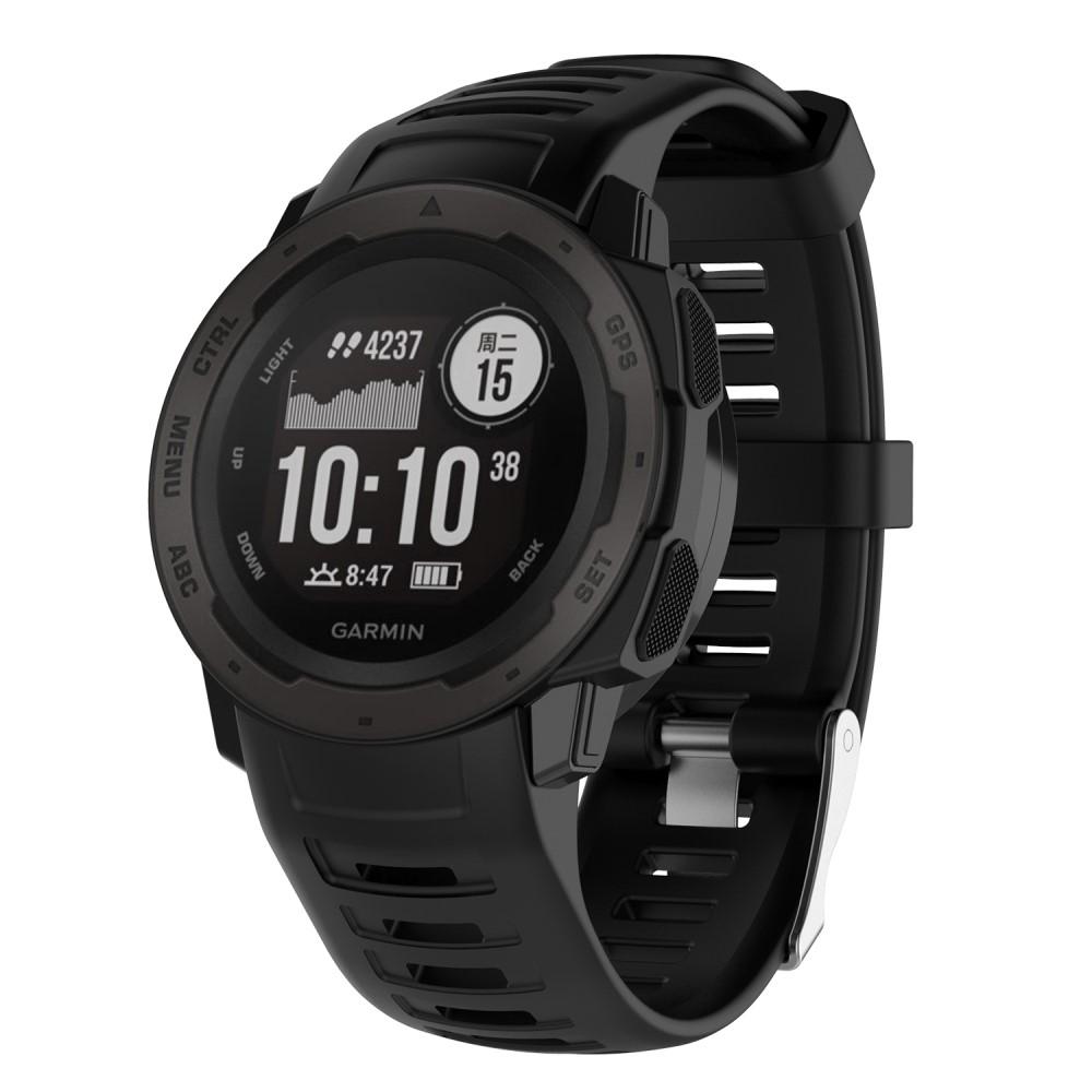 Garmin Instinct Armbånd i silikone, Sort