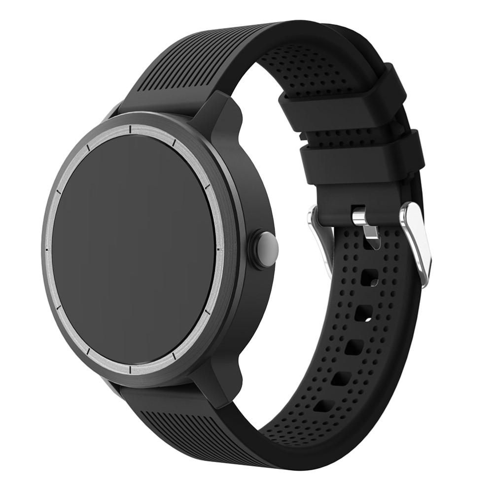 Garmin Vivoactive 3 Armbånd i silikone, Sort