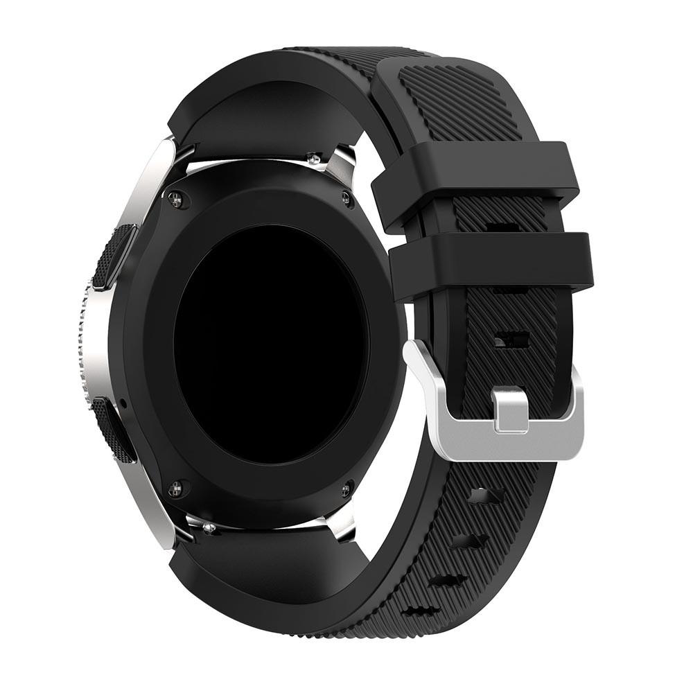 Samsung Galaxy Watch 46mm Armbånd i silikone, Sort