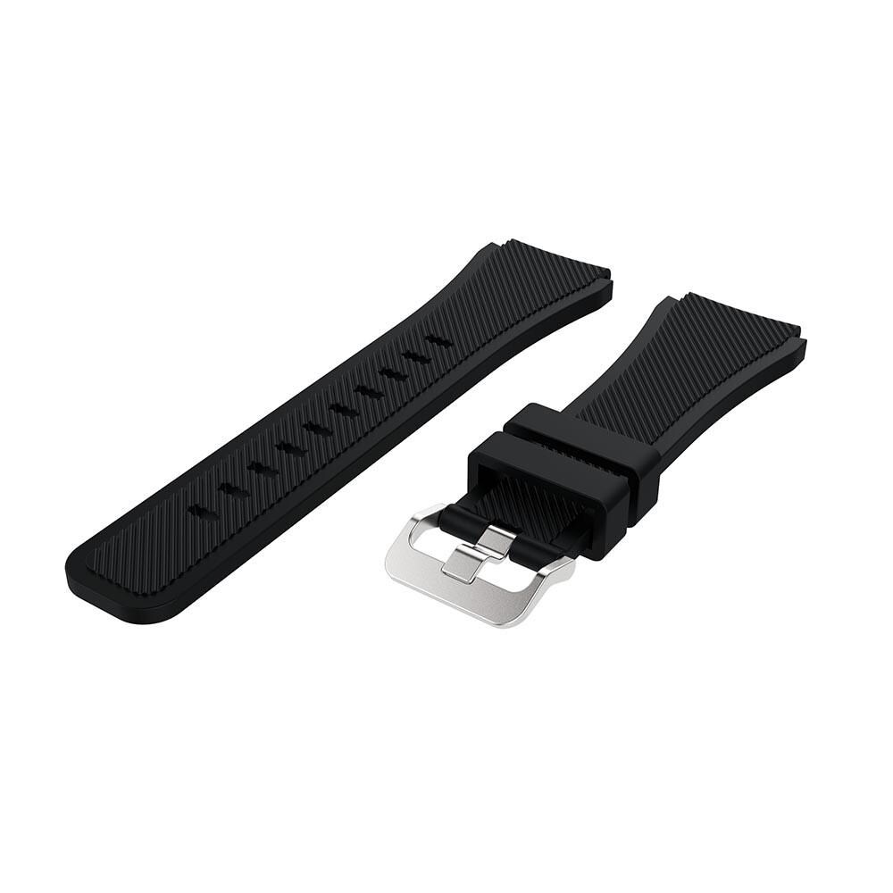 Samsung Galaxy Watch 46mm Armbånd i silikone, Sort