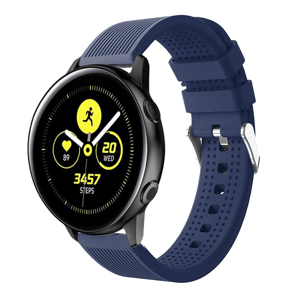 Samsung Galaxy Watch Active Armbånd i silikone, Blå