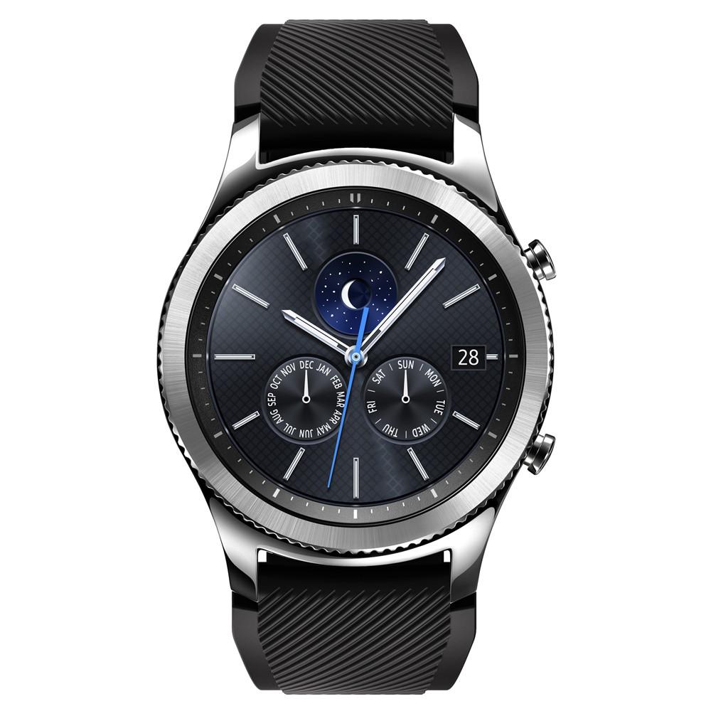 Samsung Gear S3 Frontier Armbånd i silikone, Sort