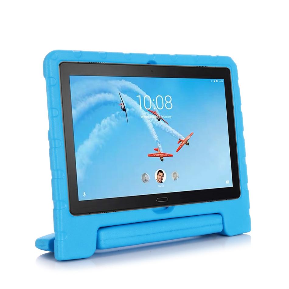 Lenovo Tab P10/Tab M10 Stødsikkert cover/etui - Perfekt til børn, Blå
