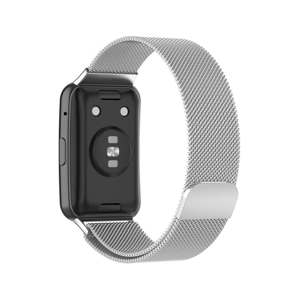 Huawei Watch Fit Armbånd Milanese Loop, Sølv