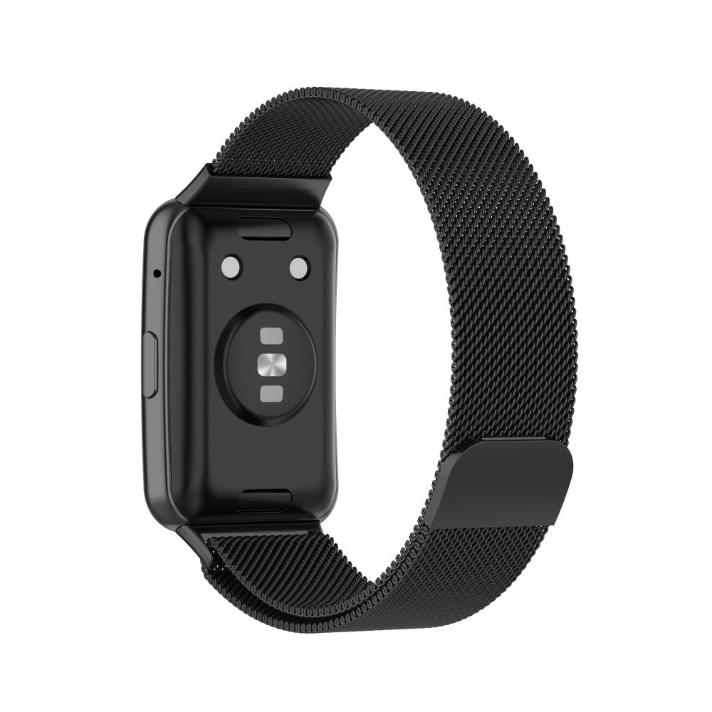 Huawei Watch Fit Armbånd Milanese Loop, Sort
