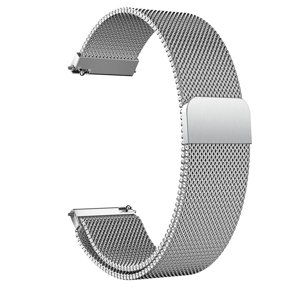 Huawei Watch GT 3 42mm/Watch GT 2 42mm Armbånd Milanese Loop, Sølv