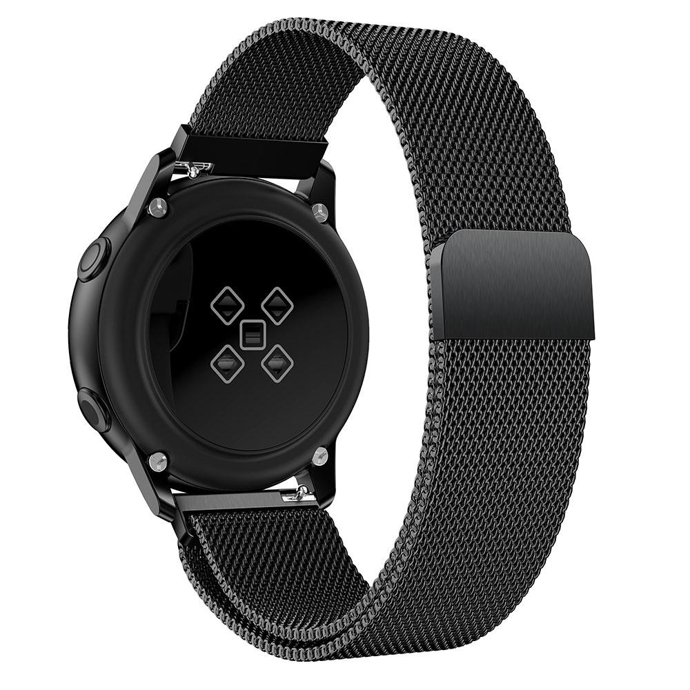 Huawei Watch GT 3 42mm/Watch GT 2 42mm Armbånd Milanese Loop, Sort
