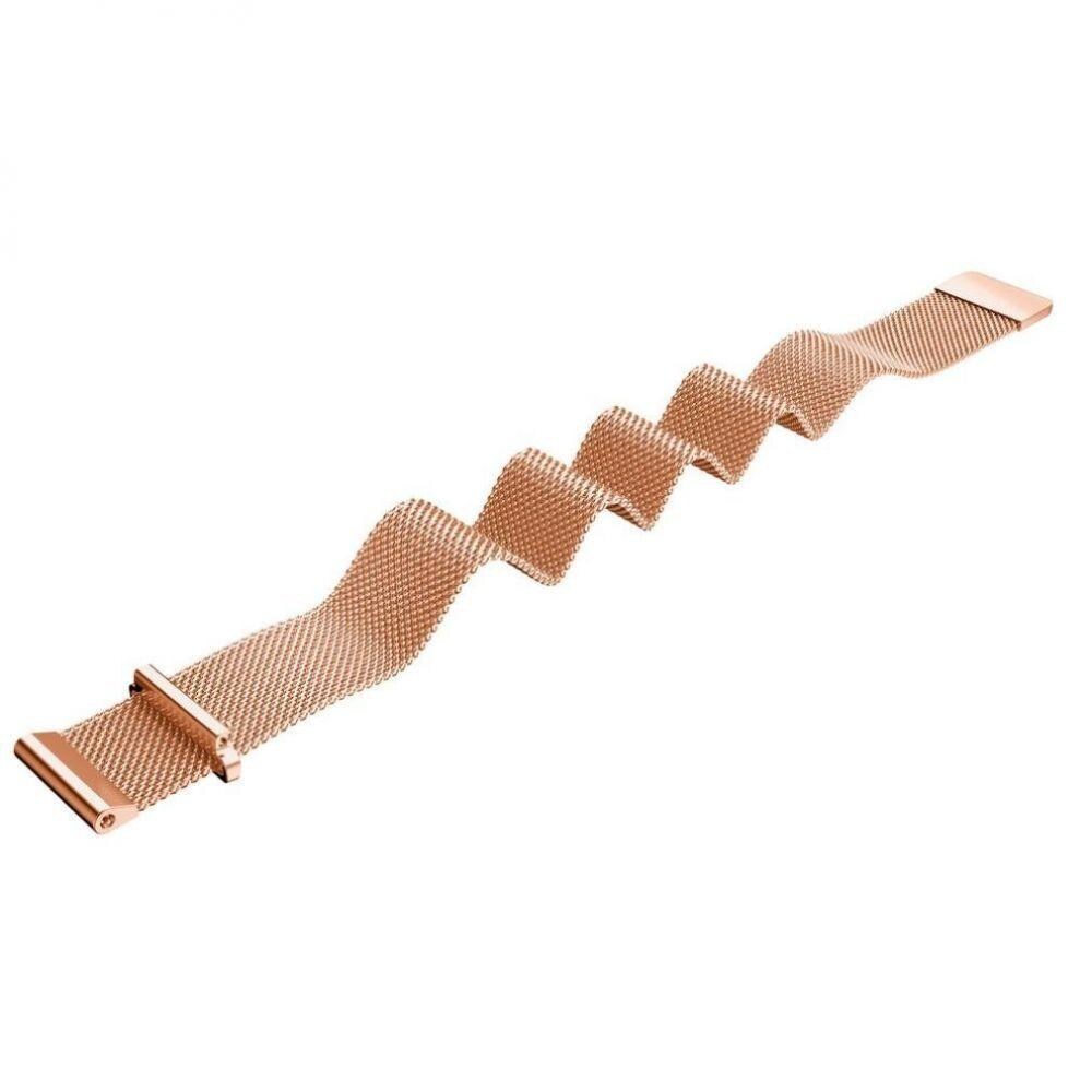 Samsung Galaxy Watch 3 41mm Armbånd Milanese Loop, Rose guld