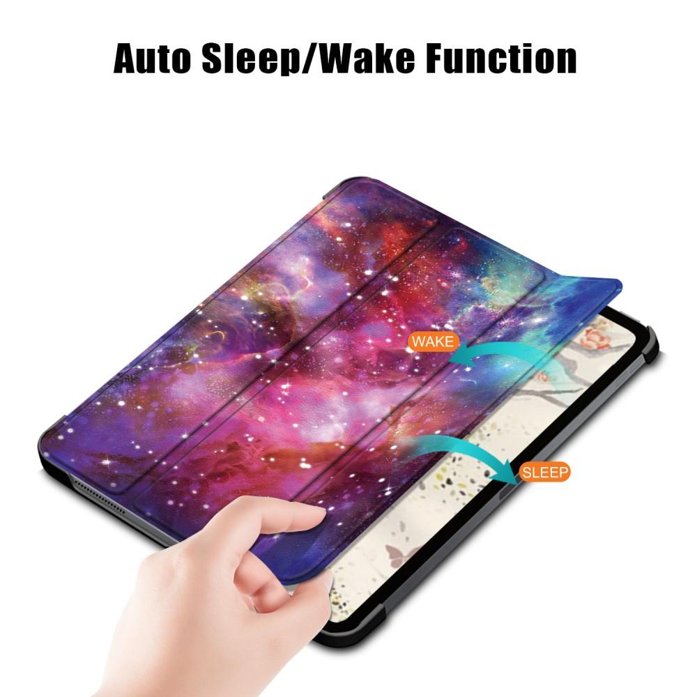 Apple iPad Air 10.9 4th Gen (2020) Tri-Fold etui, Rum