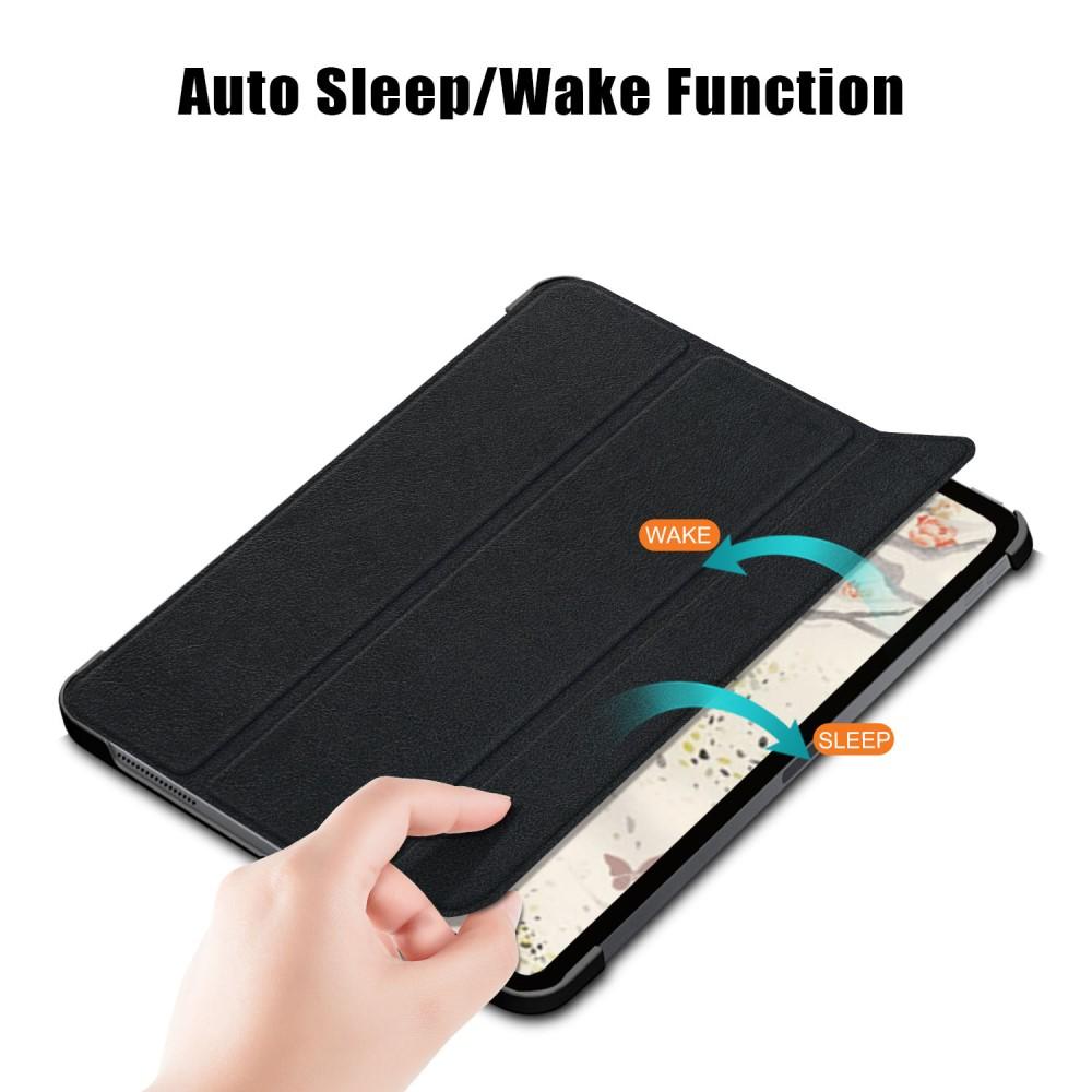 Apple iPad Air 10.9 4th Gen (2020) Tri-Fold etui, Sort