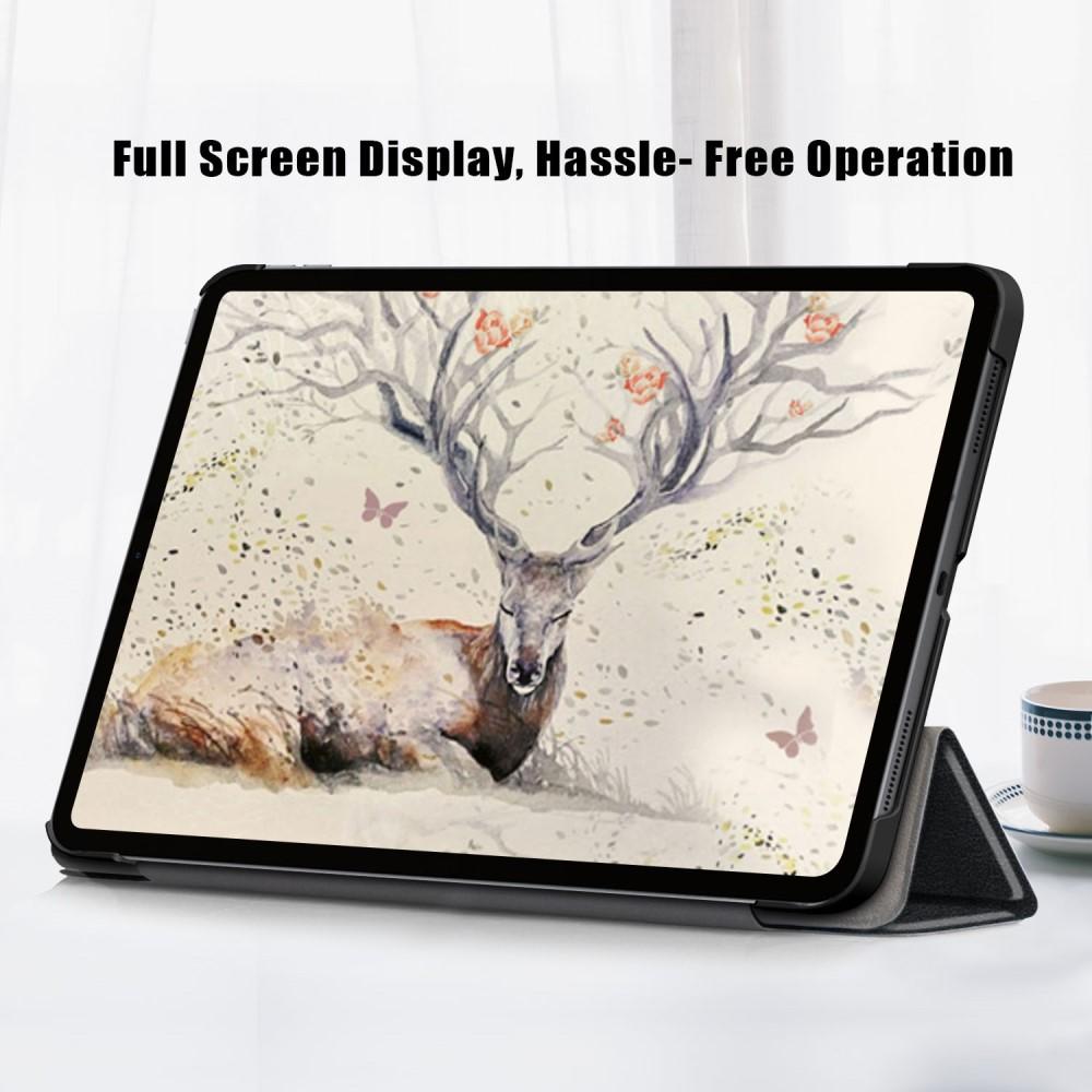 Apple iPad Air 10.9 4th Gen (2020) Tri-Fold etui, Sort