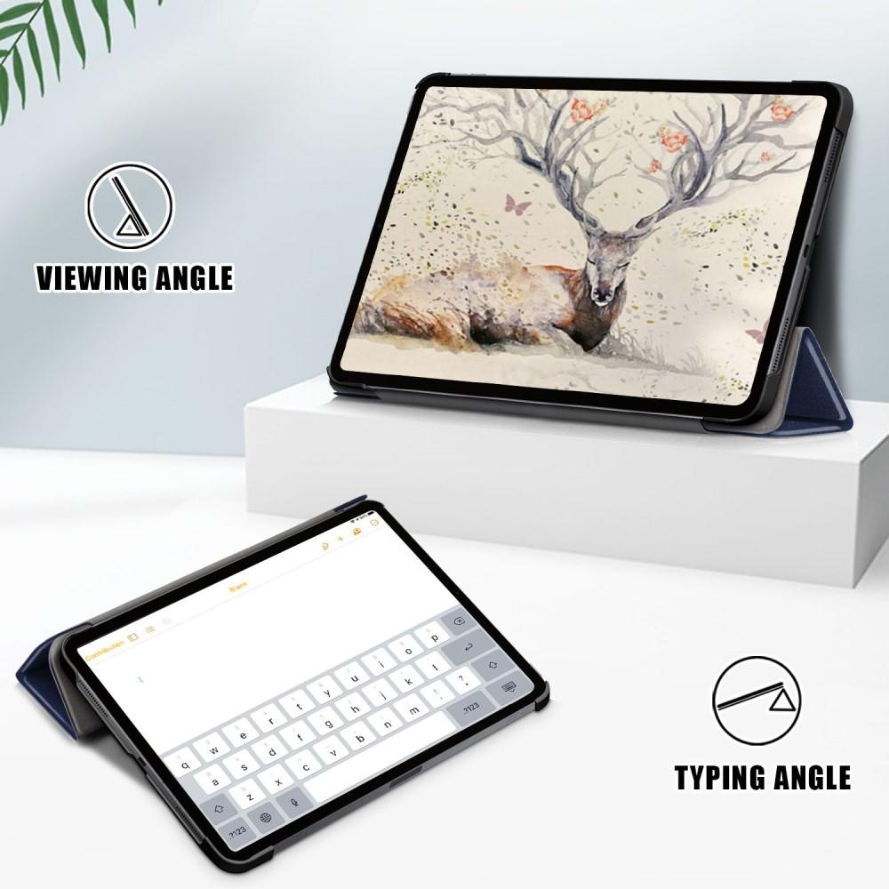 Apple iPad Air 11 6th Gen (2024) Tri-Fold etui, Blå