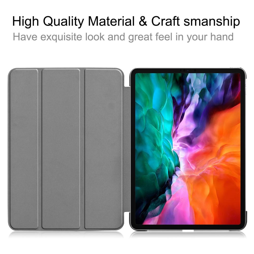 Apple iPad Pro 12.9 5th Gen (2021) Tri-Fold etui, Sort