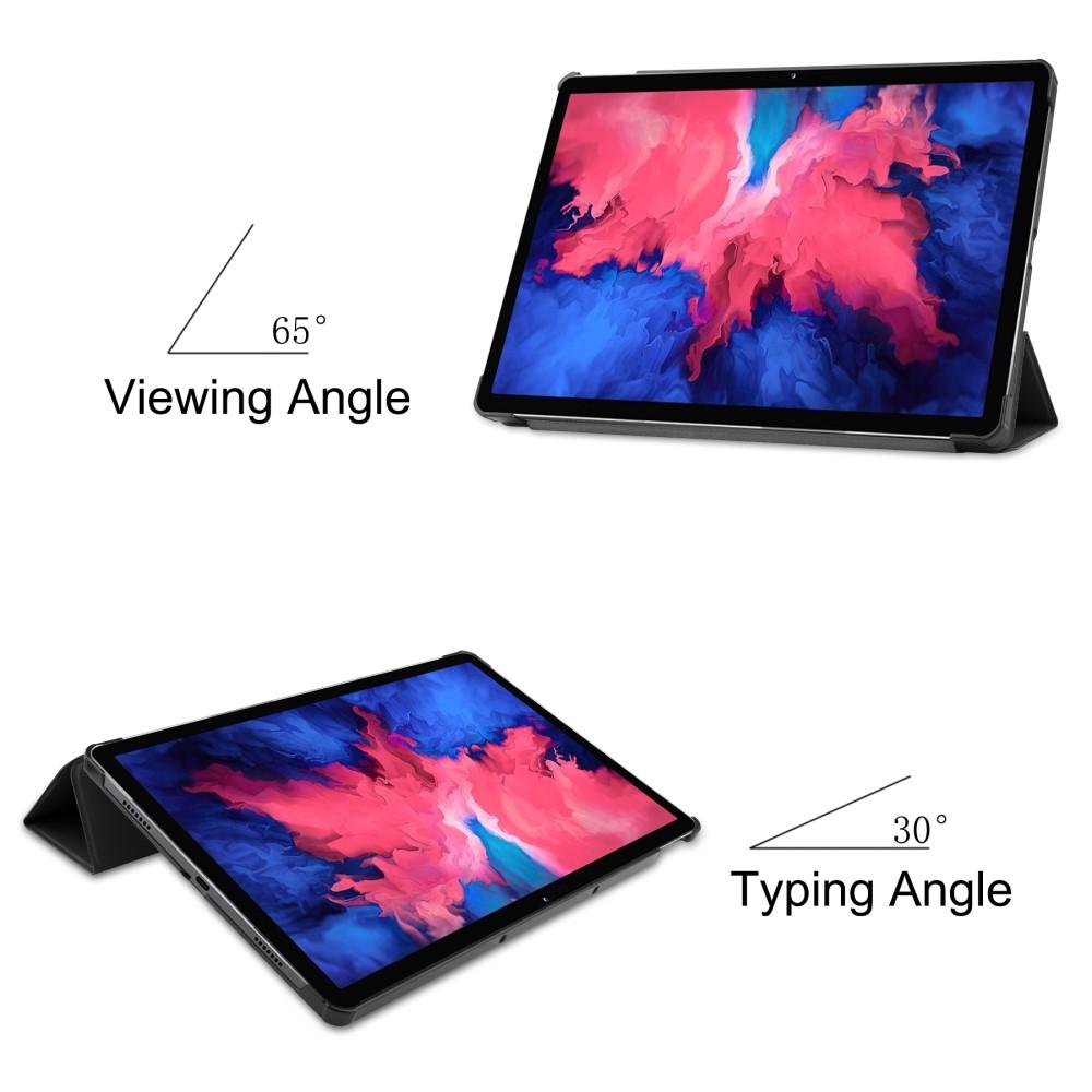 Lenovo Tab P11/Tab P11 Plus Tri-Fold etui, Sort