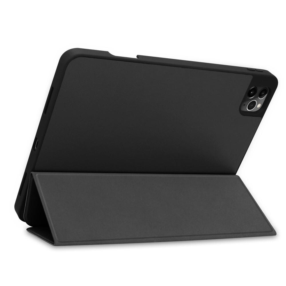 Apple iPad Pro 11 2nd Gen (2020) Tri-fold etui med penneholder, Sort