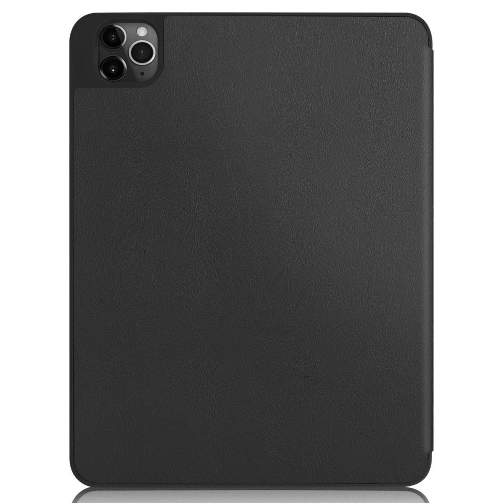 Apple iPad Pro 12.9 3rd Gen (2018) Tri-fold etui med penneholder, Sort