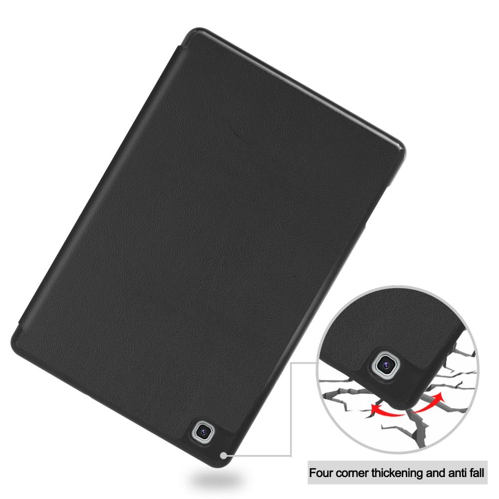 Samsung Galaxy Tab S6 Lite Tri-fold etui med penneholder, Sort