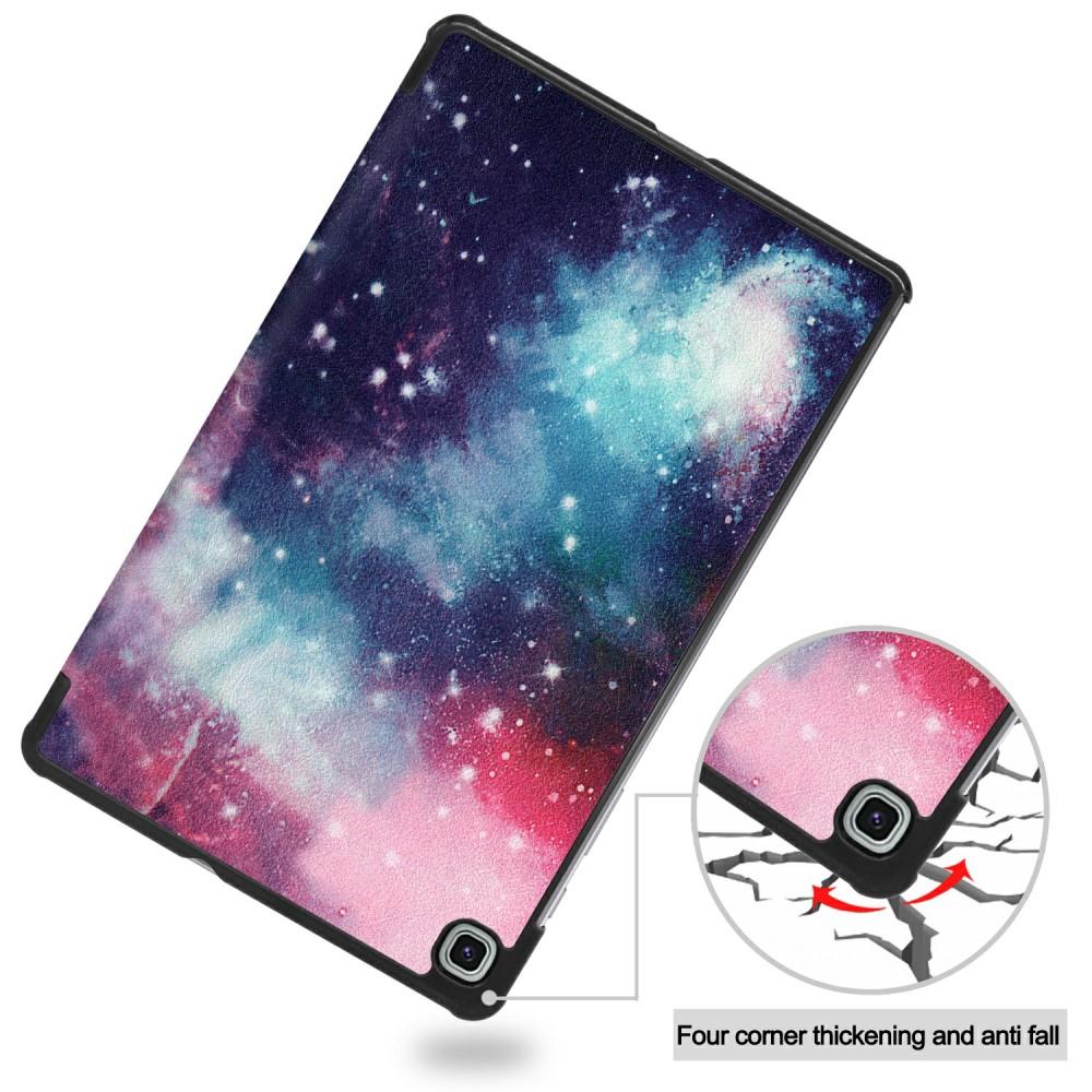 Samsung Galaxy Tab S6 Lite Tri-Fold etui, Rum