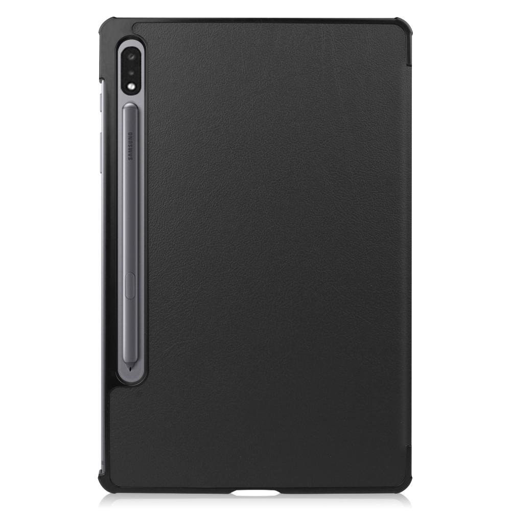 Samsung Galaxy Tab S8/Galaxy Tab S7 Tri-Fold etui, Sort