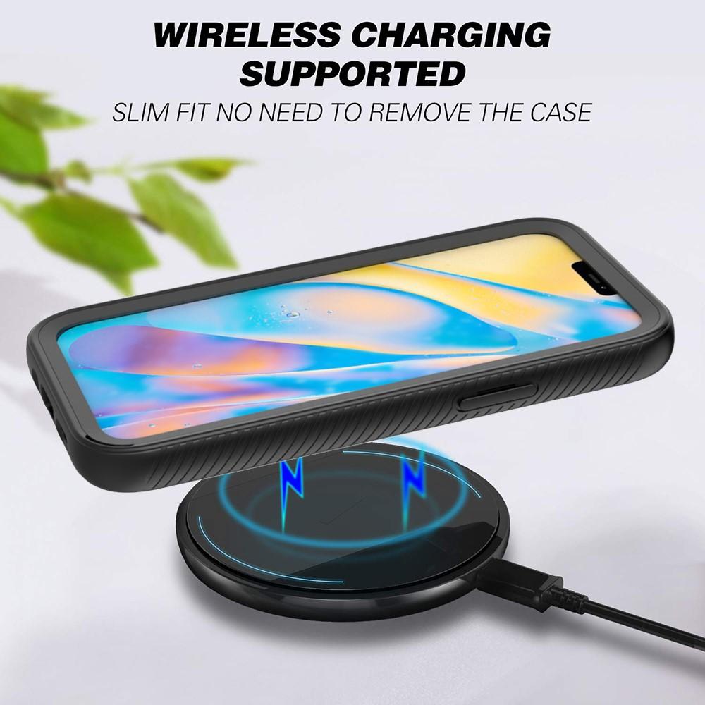 iPhone 12 Mini Mobilcover med beskyttelsesramme, Sort