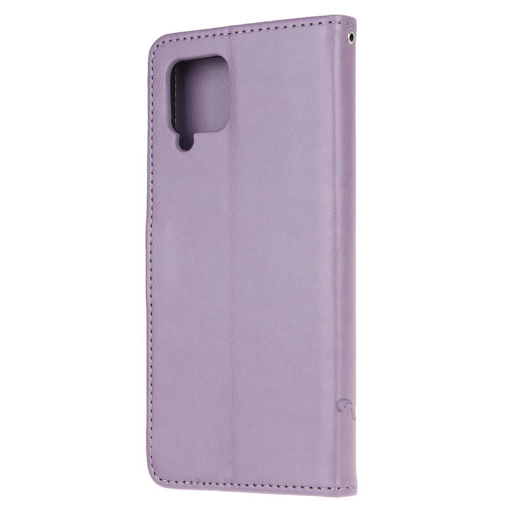 Samsung Galaxy A42 Mobiletui med sommerfugle, Lilla