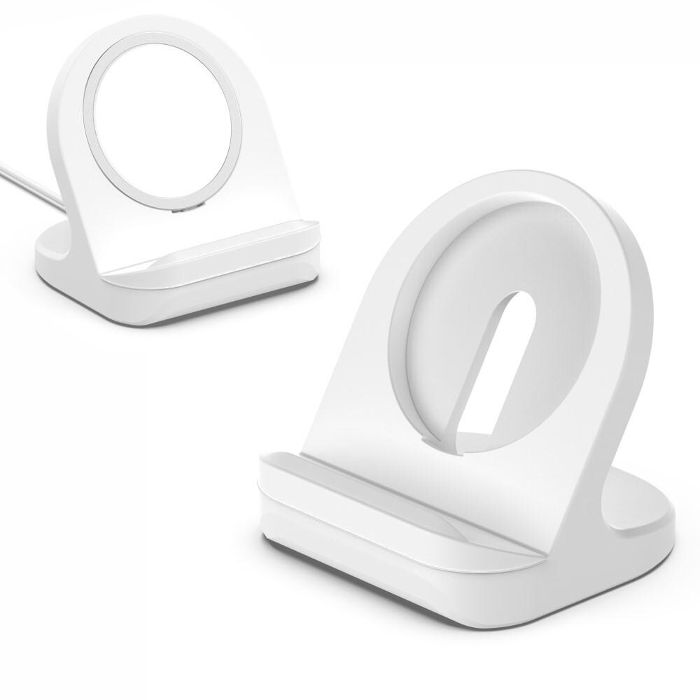 MagSafe opladningsstativ i silikone, Hvid