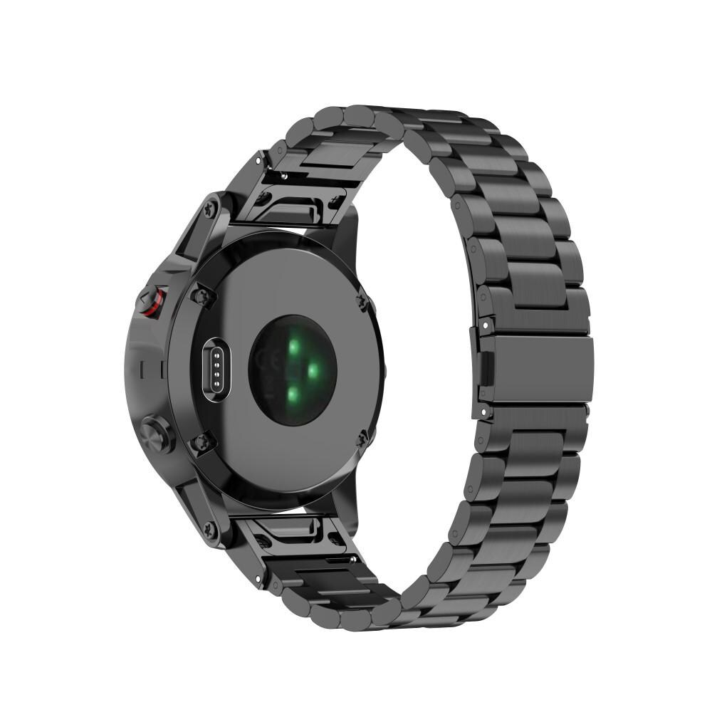 Garmin Tactix 8 47mm Stilrent linkarmbånd i metal, Sort