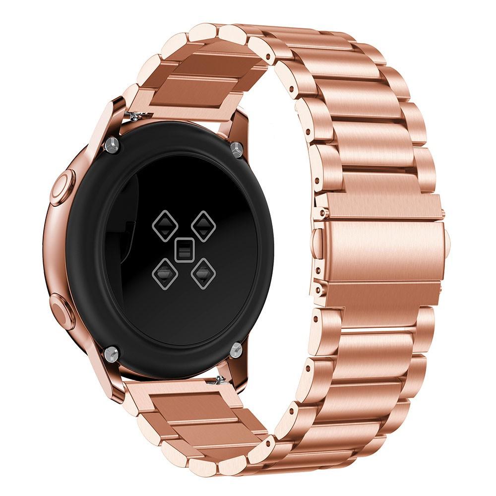 Huawei Watch GT 3 42mm/Watch GT 2 42mm Stilrent linkarmbånd i metal, Rose guld