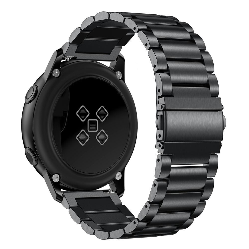 Huawei Watch GT 3 42mm/Watch GT 2 42mm Stilrent linkarmbånd i metal, Sort