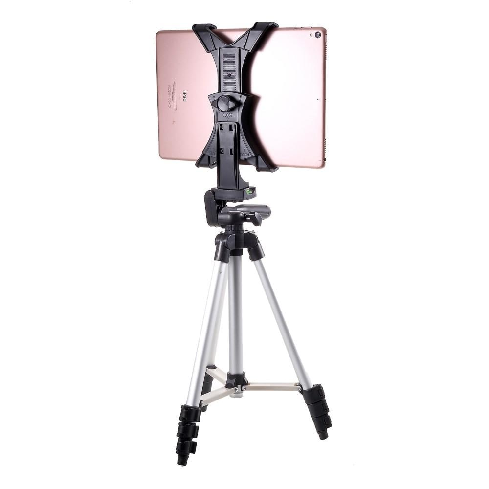 Justerbart tripod tabletstativ, Sølv