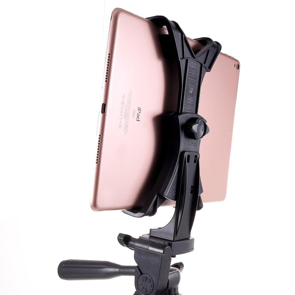 Justerbart tripod tabletstativ, Sølv