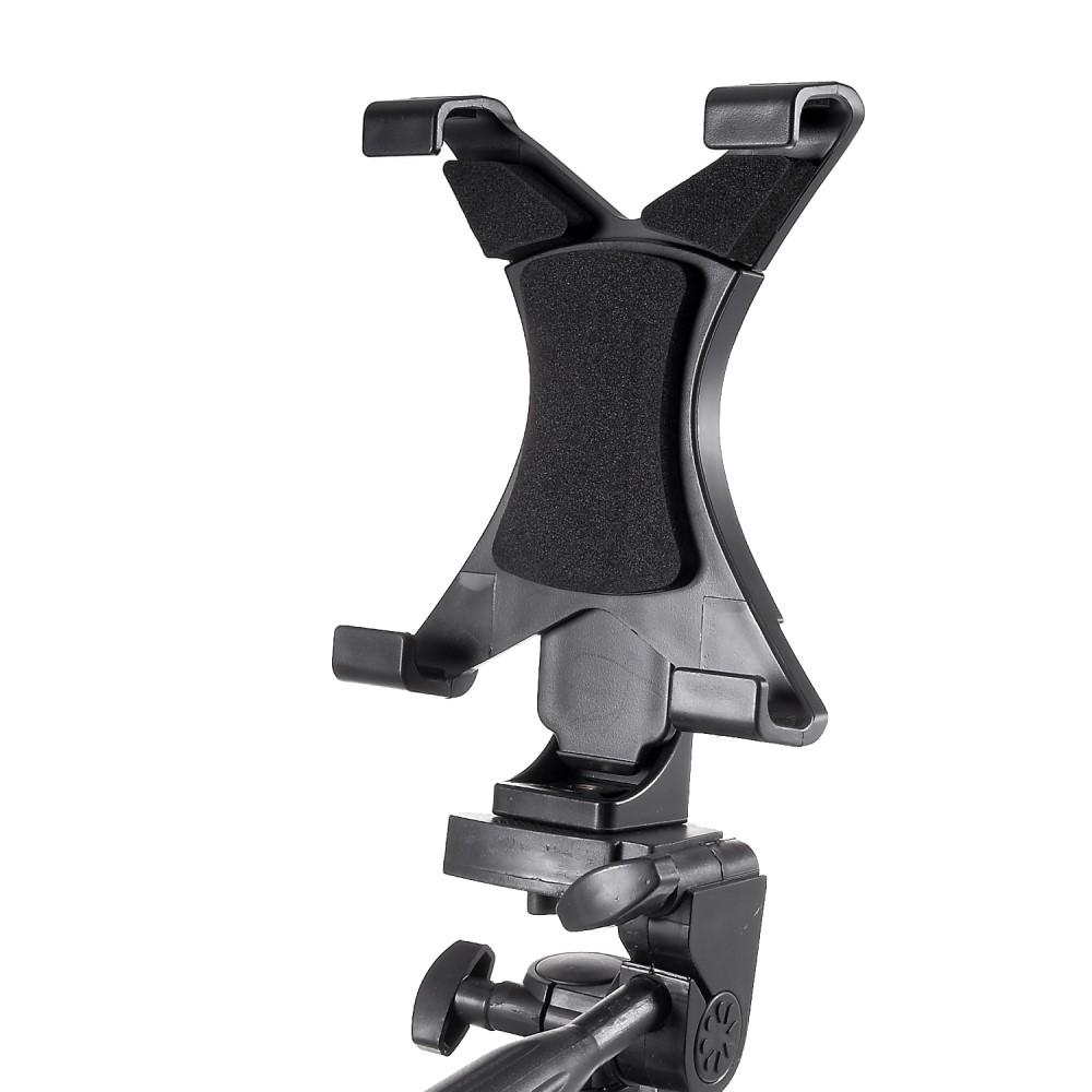 Justerbart tripod tabletstativ, Sølv
