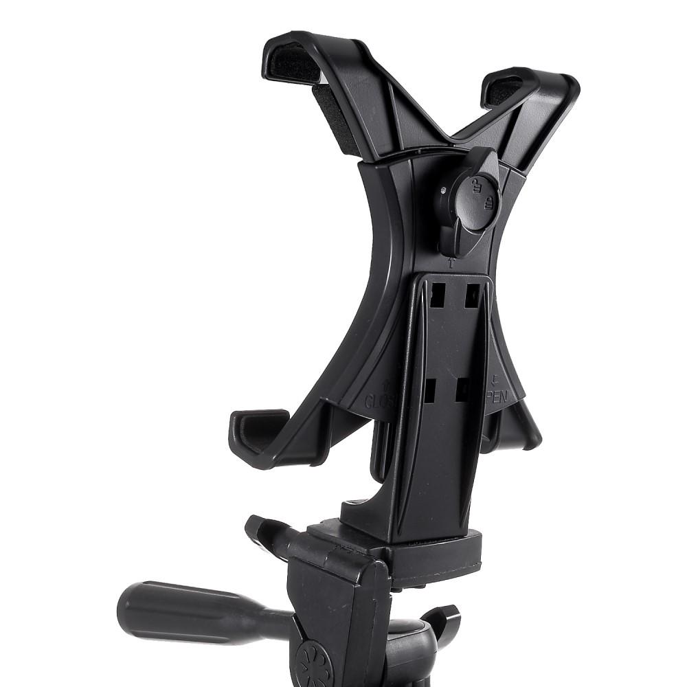 Justerbart tripod tabletstativ, Sølv