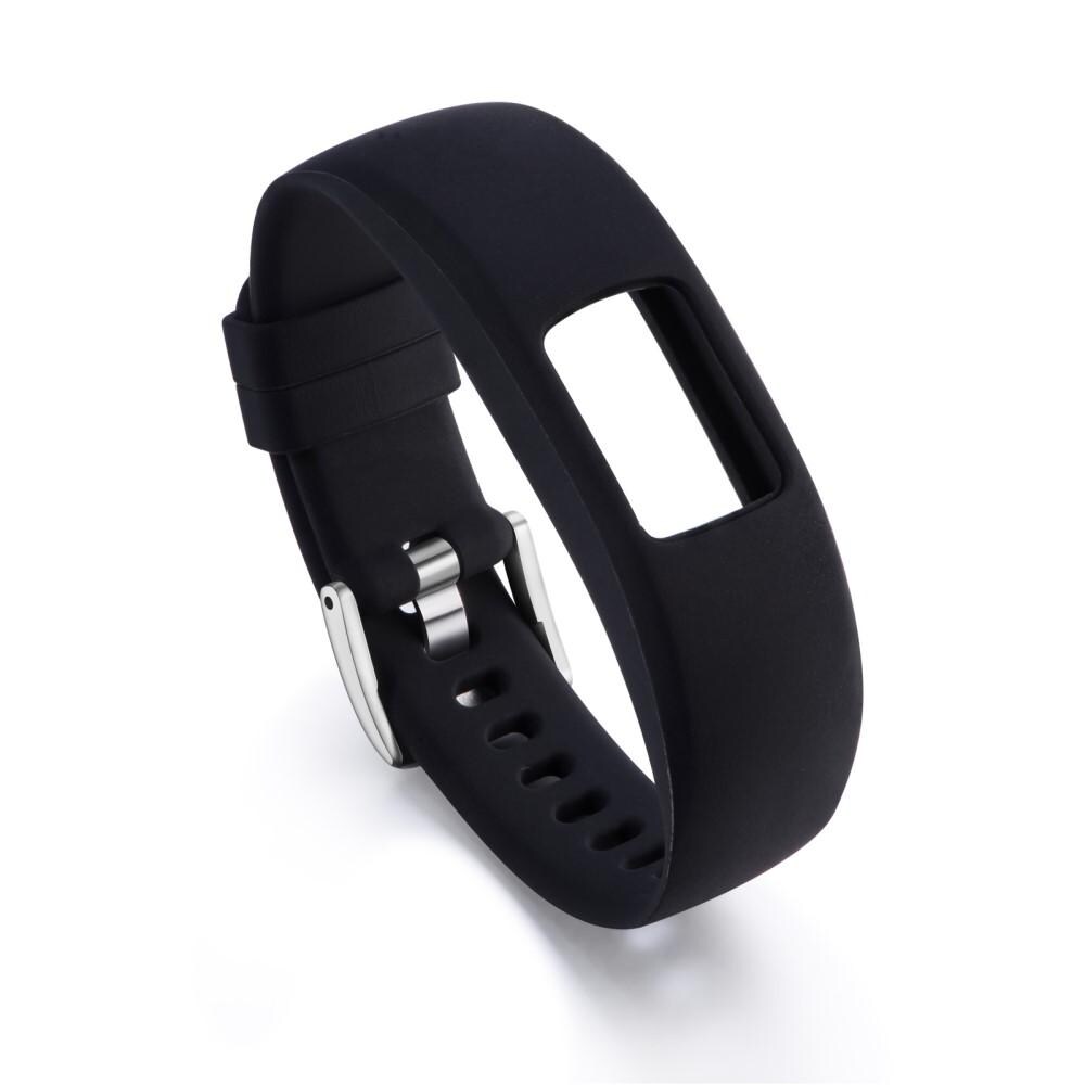 Garmin Vivofit 4 Armbånd i silikone, Sort