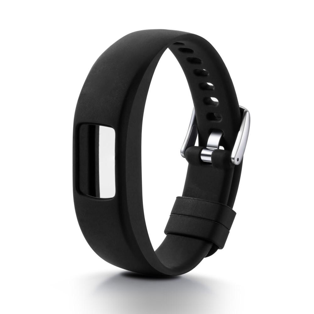 Garmin Vivofit 4 Armbånd i silikone, Sort