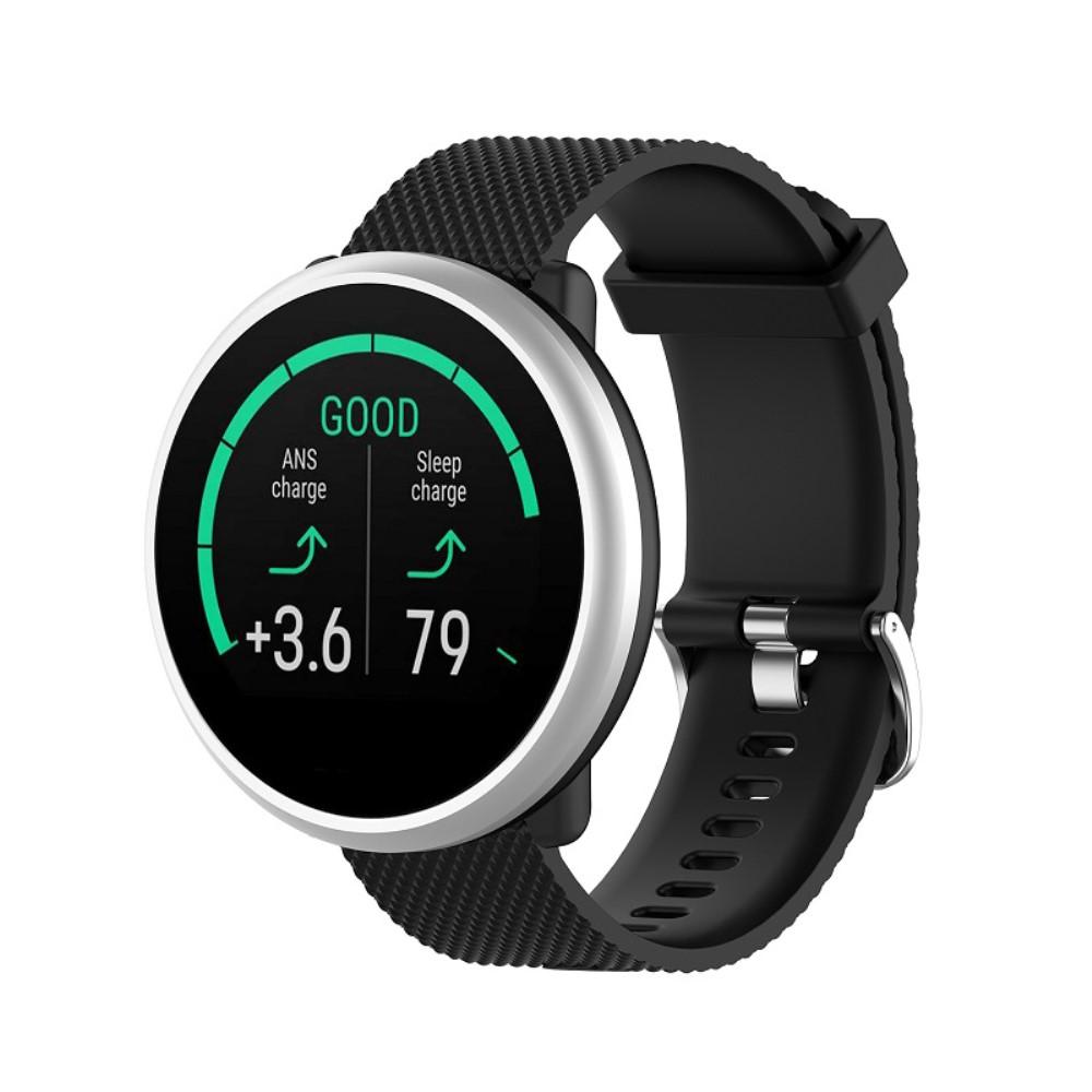 Polar Ignite Armbånd i silikone, Sort