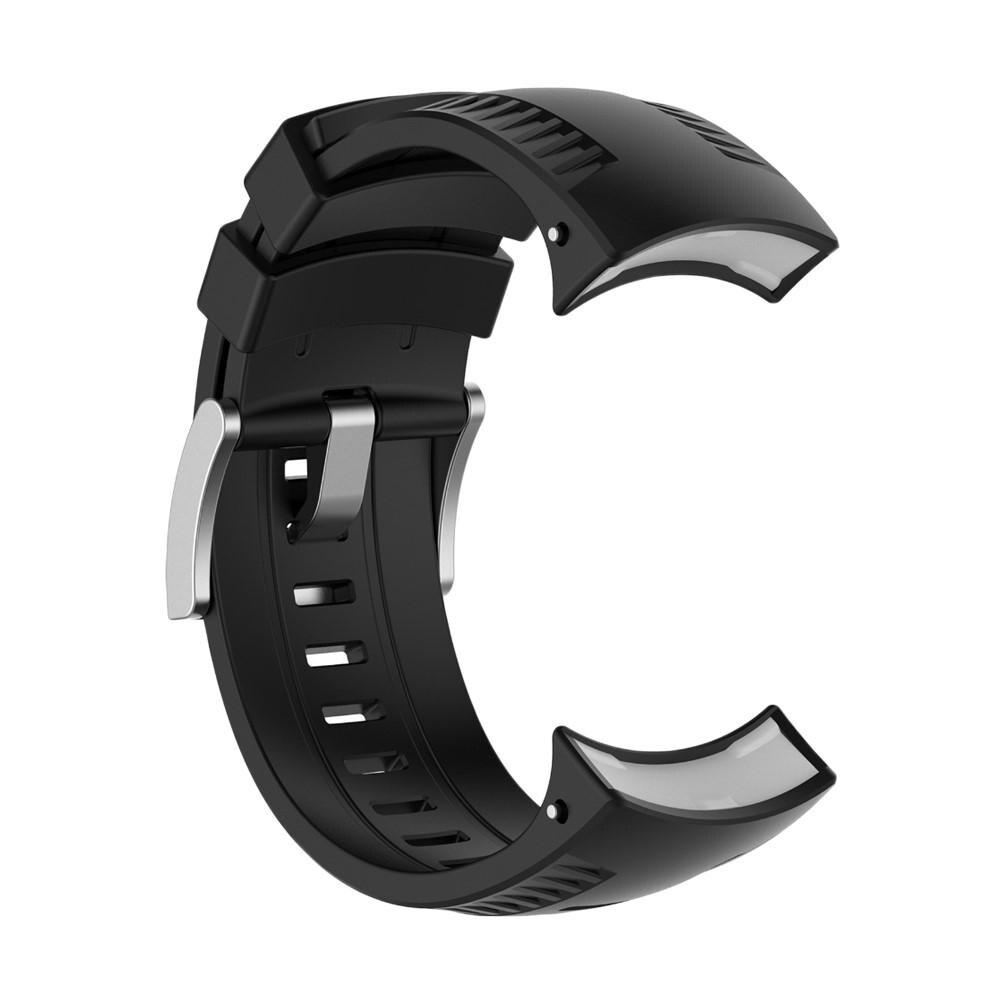  9 Baro/Suunto 7/Suunto 9 Armbånd i silikone, Sort