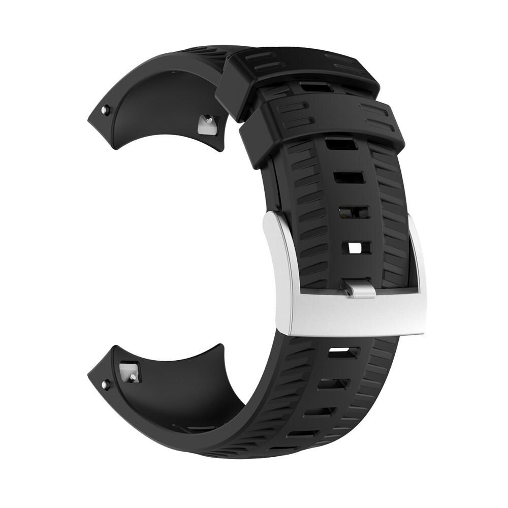  9 Baro/Suunto 7/Suunto 9 Armbånd i silikone, Sort