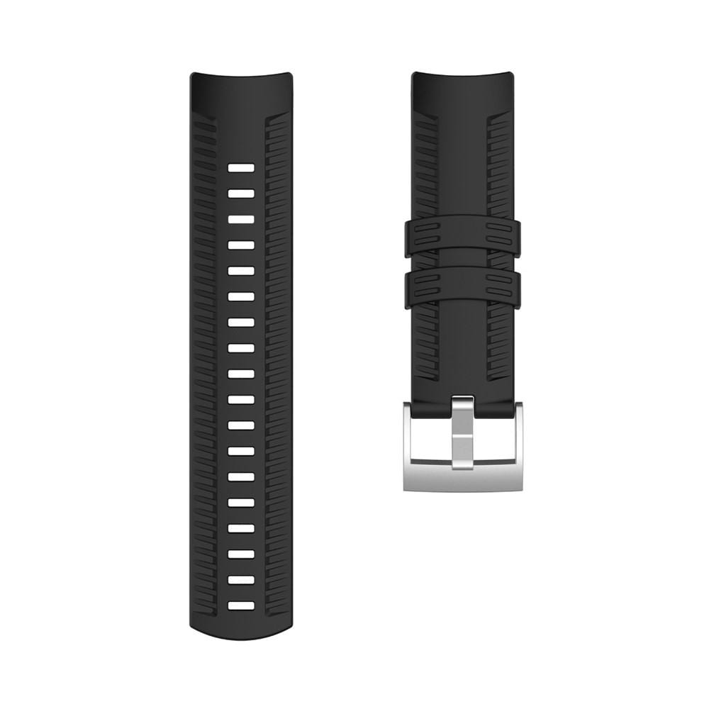  9 Baro/Suunto 7/Suunto 9 Armbånd i silikone, Sort