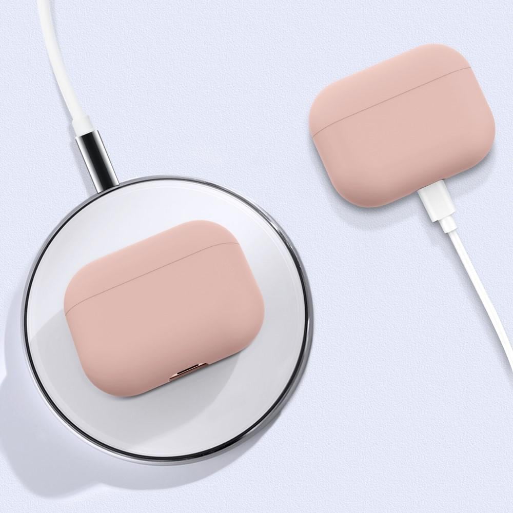 Apple AirPods Pro Tyndt silikonecover, Lyserød