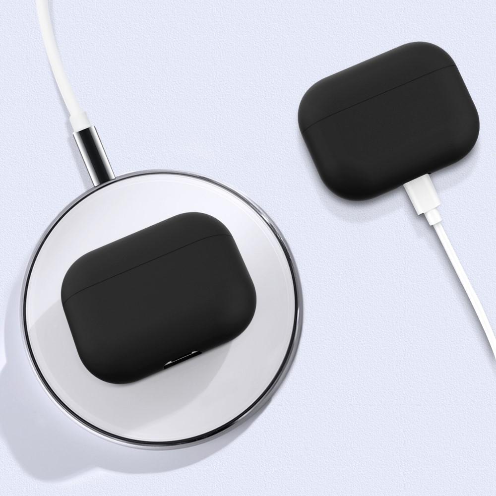Apple AirPods Pro Tyndt silikonecover, Sort