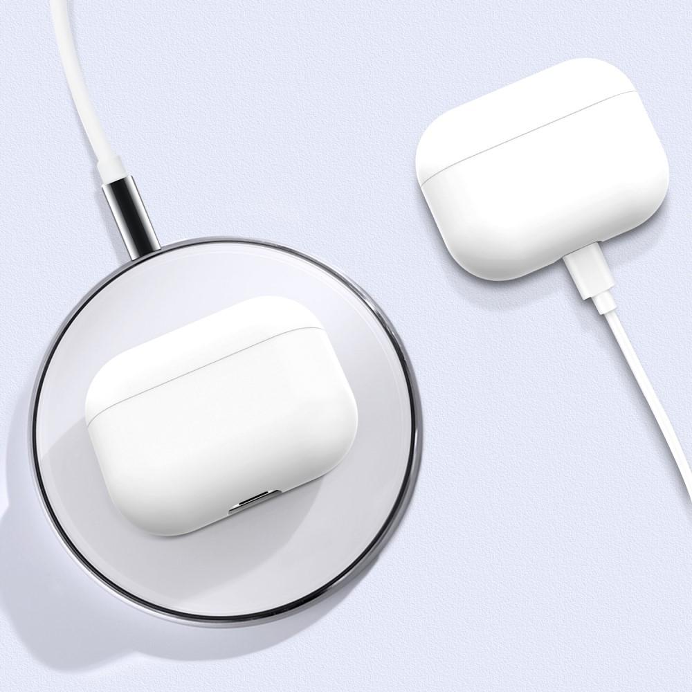 Apple AirPods Pro Tyndt silikonecover, Hvid