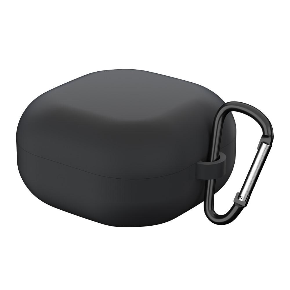   Silikonecover + karabinhage, Sort