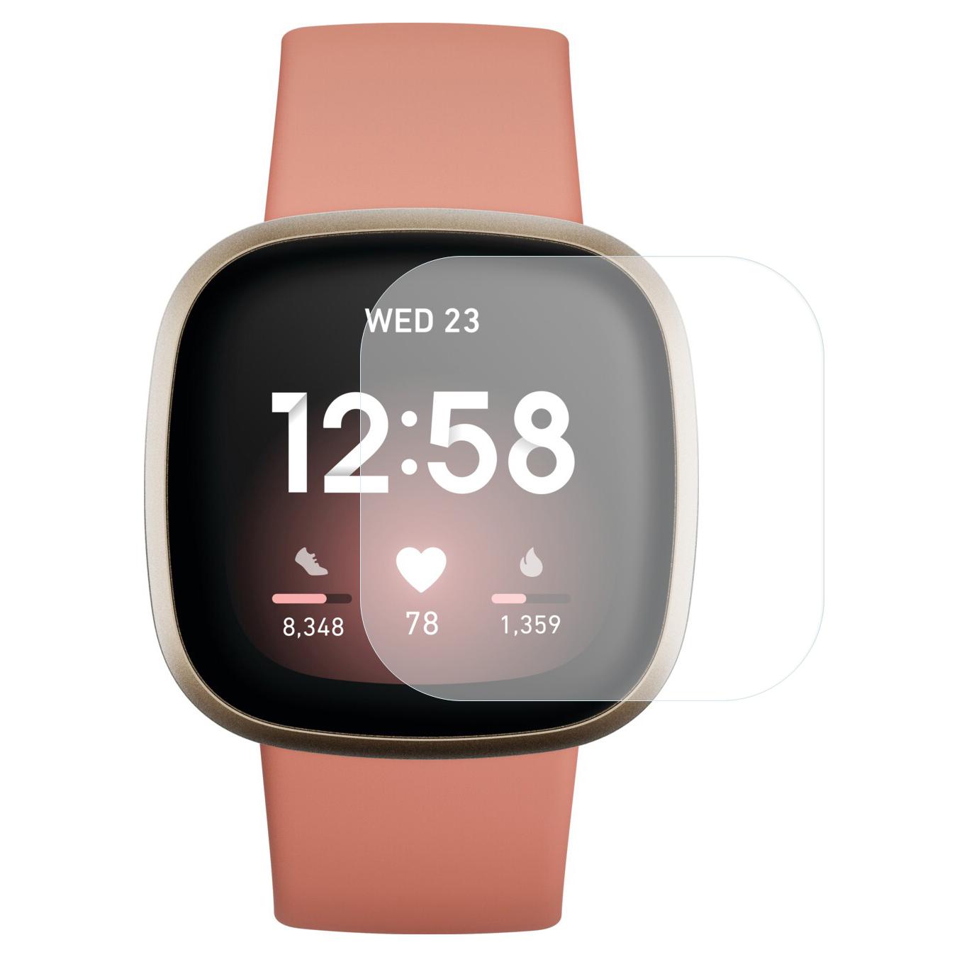 Fitbit Sense/Versa 3 Skærmbeskytter - Beskyttelsesfilm