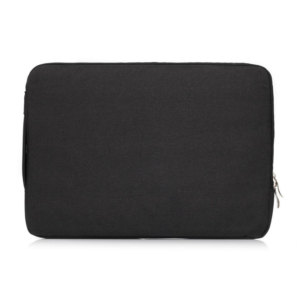 13" enkelt laptopetui, Sort