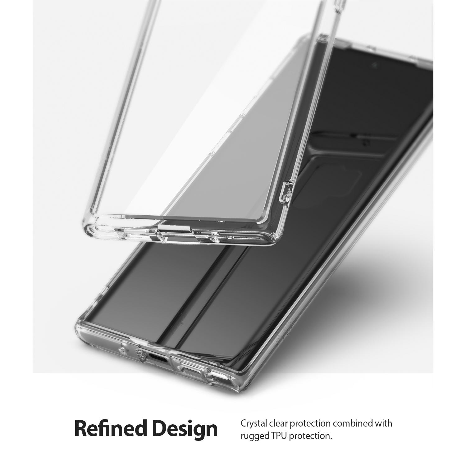 Samsung Galaxy Note 10 Plus Fusion cover, Gennemsigtig